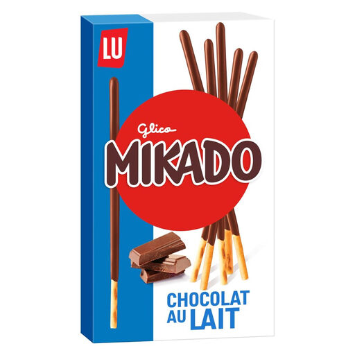 Mikado Milk Chocolate Covered Biscuit Sticks, pocket format 39g