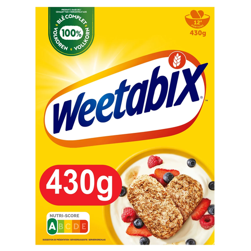 Weetabix Breakfast Cereal 430g