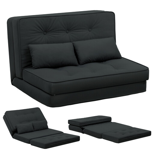 COMHOMA Folding Floor Sofa, 3-in-1 Sofa Bed