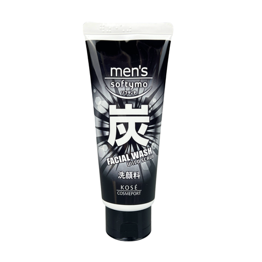 Kose Softymo Charcoal Men's Scrubbing Face Wash