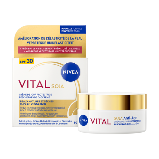 NIVEA VITAL Soja Anti-Age Protective Day Cream SPF 30