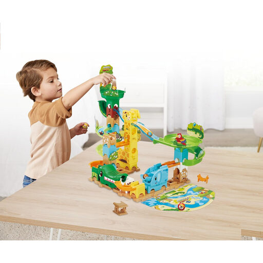 Vtech 滚珠轨道系列：野生动物园滑道