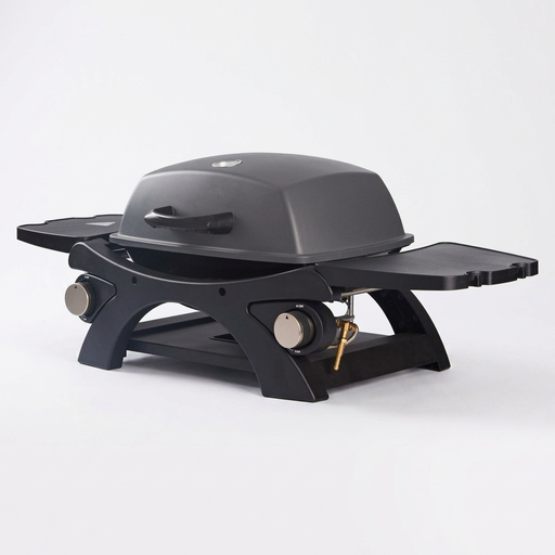 DANGRILL Portable Gas Grill with Detachable Shelves
