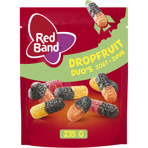 Red Band Drop & Fruit Duo Sweets