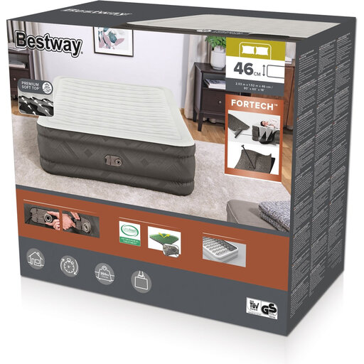 Bestway Fortech Luchtbed Queen 46cm