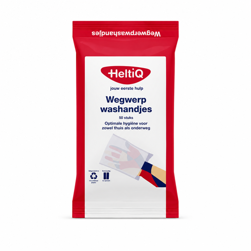 HeltiQ Disposable Washcloths 50 Pieces