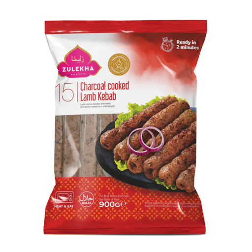 Zulekha 15 Lamb Charcoal Kebab 900g