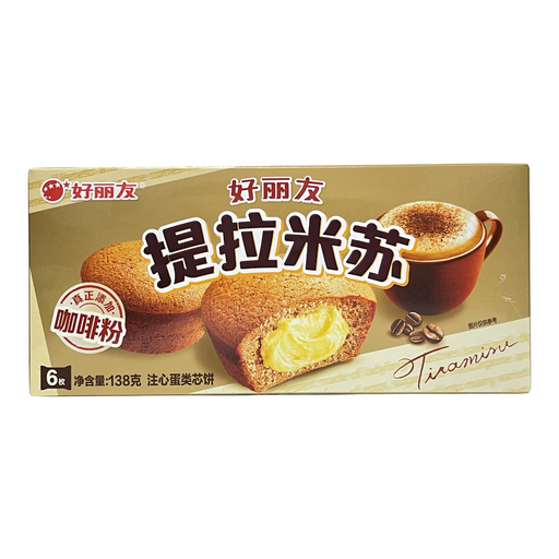Orion Pie Tiramisu Flavour 6 Pieces 138g
