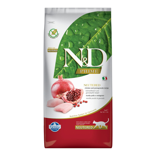 Farmina N&D Prime Neutered Cat Chicken 5 kg
