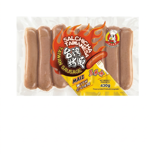 Saucisses Ta?wanaises au Ma?s Meng Fu 430g