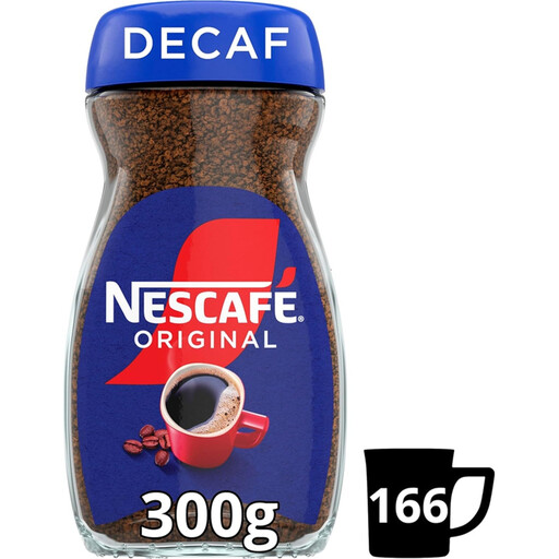 NESCAFÉ Original Decaff Coffee 300g jar