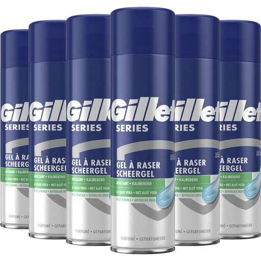 Gillette Series Soothing Shaving Gel Voordeelverpakking