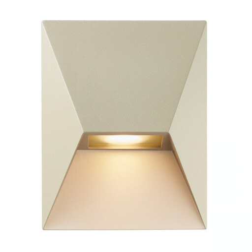 Applique murale PONTIO 15 - GU10 - Aluminium couleur sable IP54 - Nordlux