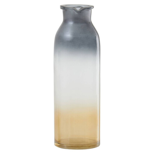 Premier Housewares Glynn Mittlere Vase in Schwarz und Gold