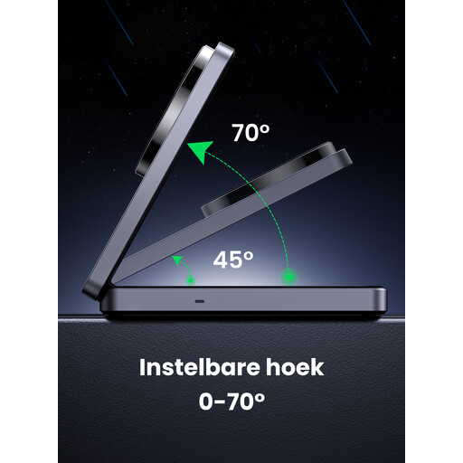 Chargeur MagSafe 2 en 1 UGREEN Noir