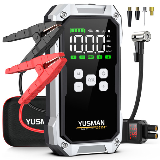 YUSMAN F04 Car Battery Booster – 5000A 12V