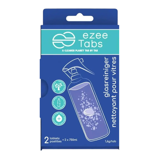 EZEE Tabs Glass Cleaner 2-Pack (2x 750ml)