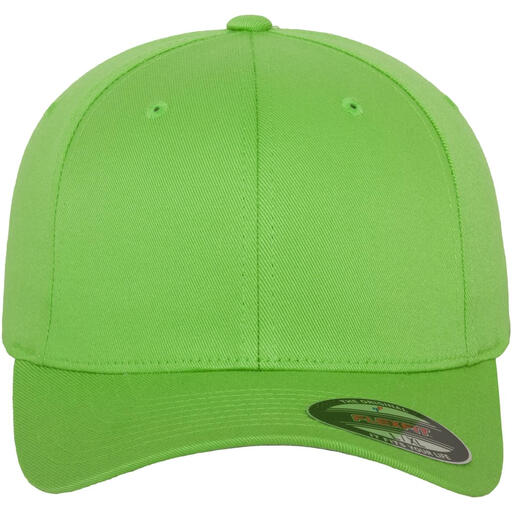 Flexfit Wooly Combed Cap in frischem Grün