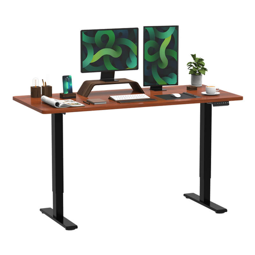 Loctek Electric Height Adjustable Desk Bar Table Stand Desk 160×80cm