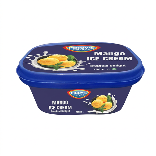 Frozen Pinoy's Choice Mango Flavoured Ice Cream 750ml
