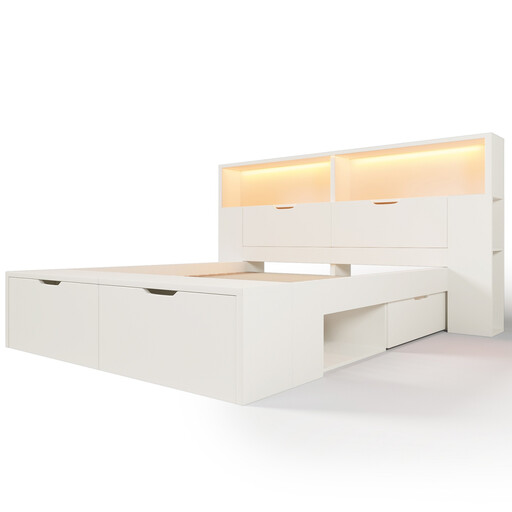 URBAN MEUBLE Wooden Bed 140x200 cm
