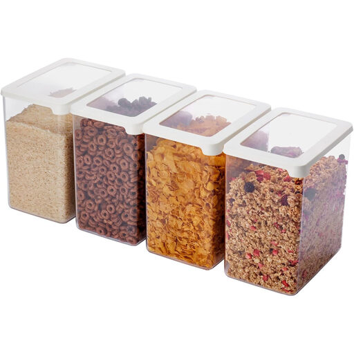 SmartStore Clear Airtight Dry Food Containers 3.5L