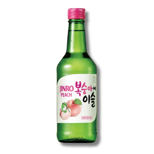 Jinro Chamisul Peach Korean Soju 350ml