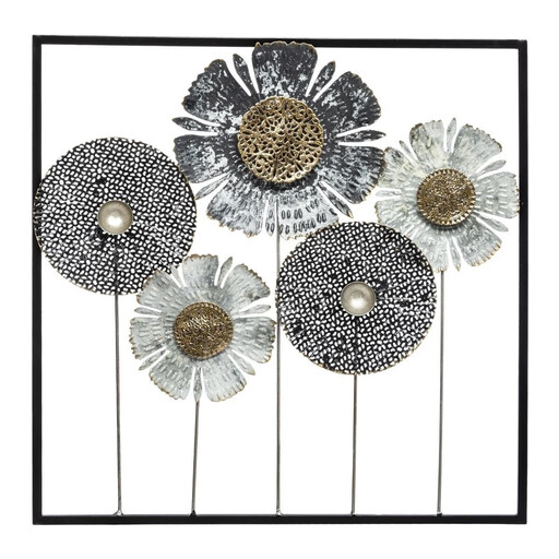 Atmosphera Metalen Muurdecoratie Fiore