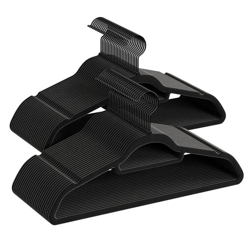 Ochama Velvet Hangers, Set of 50
