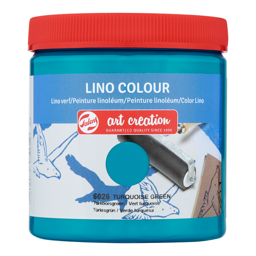 Talens Art Creation Linoleum Paint 250 ml – Turquoise Green 6026