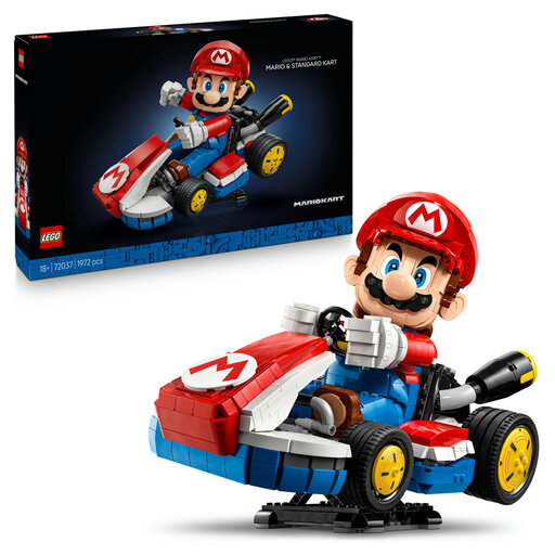 LEGO Super Mario 72037 Mario Kart – Mario & Standard Kart