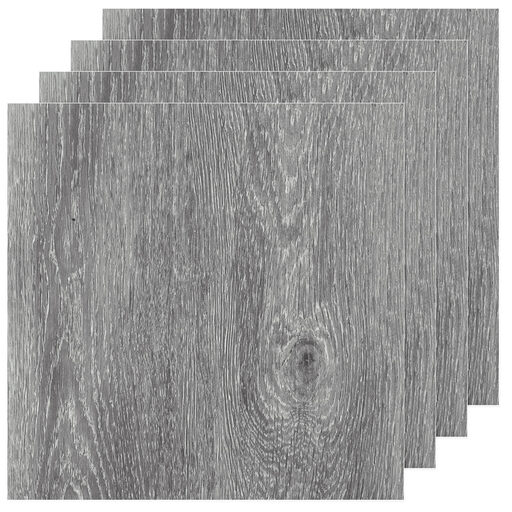 LONGKING Selbstklebende Vinyl-Bodenfliesen in Holzoptik