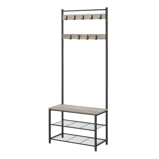 Ochama Coat Rack with Bench
