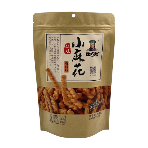 Wo Long Crispy Fried Dough Twist Spicy Flavor