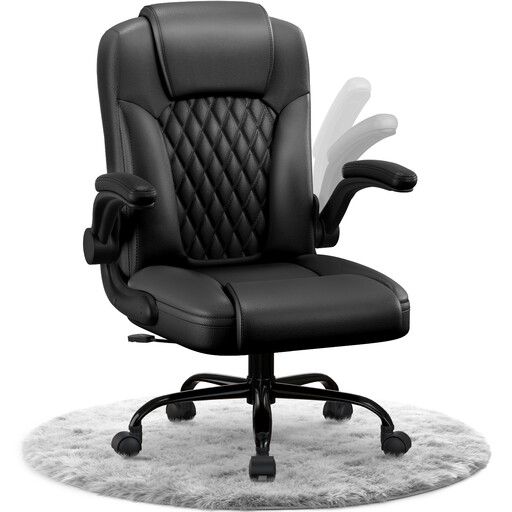 GTIMEX Ergonomic Office Chair in Faux Leather