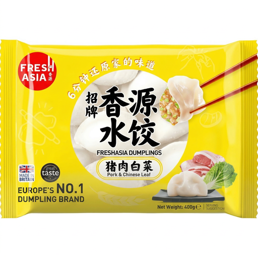 FRESHASIA Pork and Chinese Cabbage Dumplings