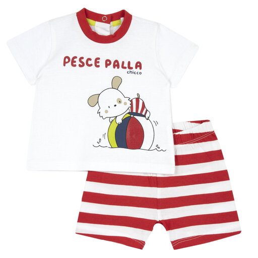Chicco 09075891000000 BOYS WHITE/RED/GREY 074