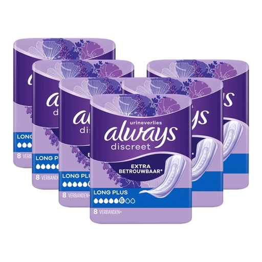 Always Discreet Long Plus Pads