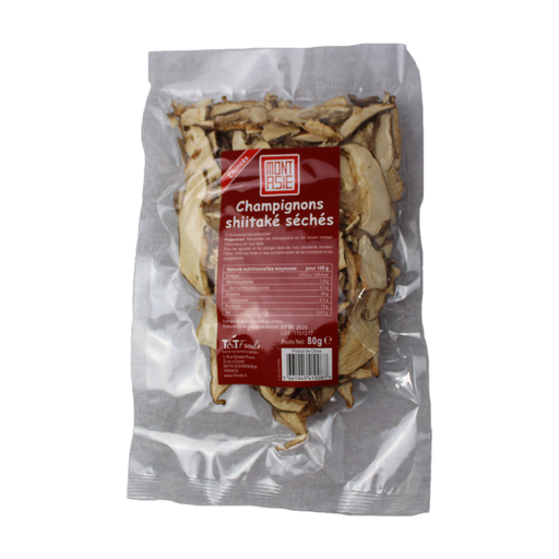 MONT ASIE Shiitake Mushroom Sliced 80g