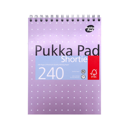 Pukka Pad Metallic Shortie Pad