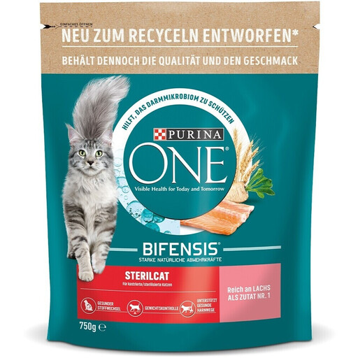 Purina ONE BIFENSIS Sterilcat Rich in Salmon 1x750 g