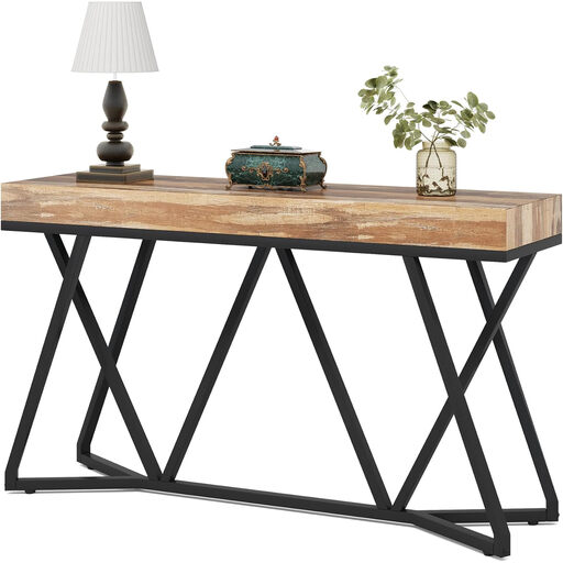 Tribesigns Konsolentisch 140cm im Industrie-Design