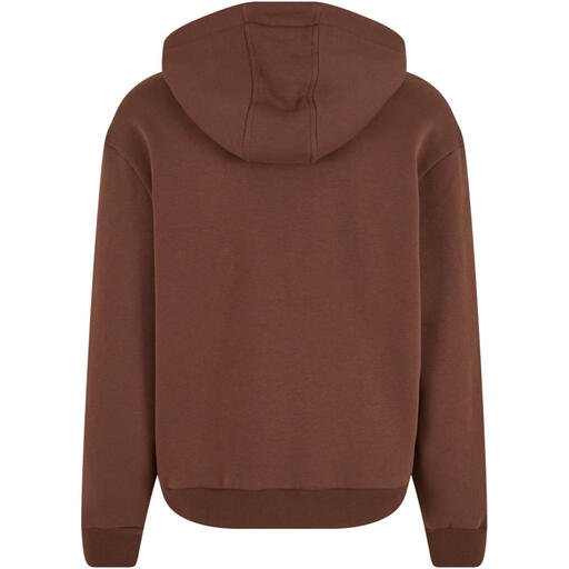 Urban Classics Fluffy Zip Hoody Sweat & Fleece - Hoodies Zipthrough chocolatebrown M