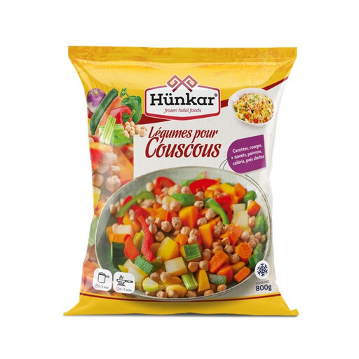 HÜNKAR couscous vegetables, 800 g