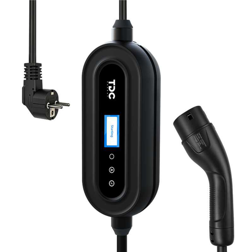 TDC ENERGY SNK03 Portable EV Charger, Type 2, 3.5 kW