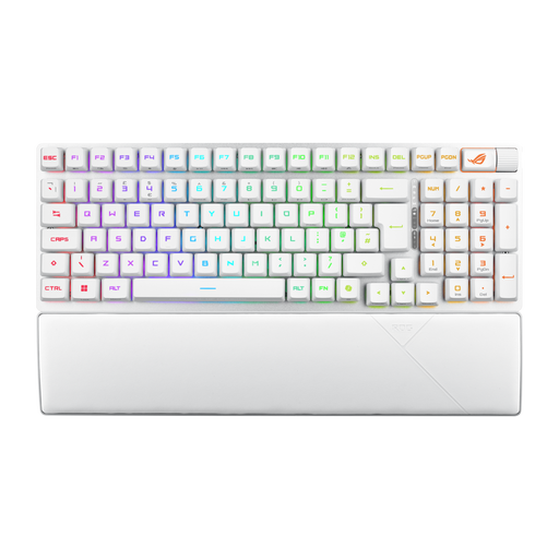 ASUS ROG Scope II 96 RX Wireless Mechanical Gaming Keyboard - AZERTY - White