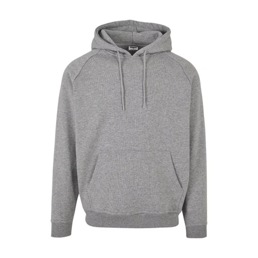 URBAN CLASSICS Blank Hoody Grey
