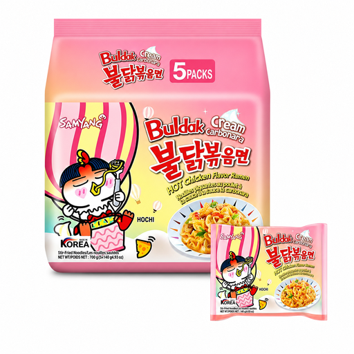 Samyang Buldak Creamy Carbonara 5x140g