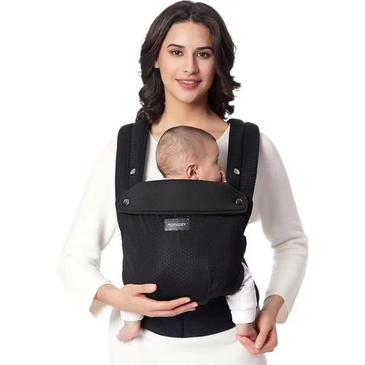 Momcozy Breathable Air Mesh Baby Carrier in Black