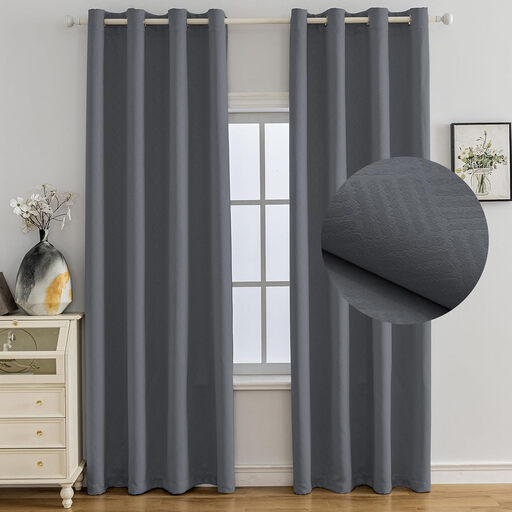 YSTYLE Extra-Long Thermal Blackout Curtains